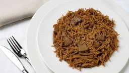 Recepta de cuina de Fideus rossos "rossejat"